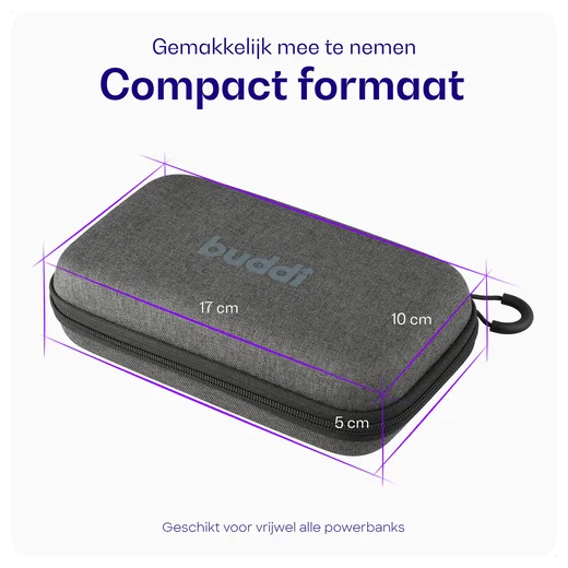 Buddi Sorted Organizer Hoes voor Powerbank & Kabels 2-Pack - Medium afbeelding 3