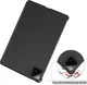 Xiaomi Pad 7 / 7 Pro Hoes Tri-Fold Book Case met Standaard Zwart afbeelding 3