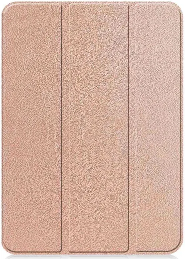 Xiaomi Pad 7 / 7 Pro Hoes Tri-Fold Book Case met Standaard Roze Goud afbeelding 2