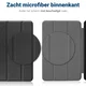Xiaomi Pad 7 / 7 Pro Hoes Tri-Fold Book Case met Standaard Sterren Nacht afbeelding 8