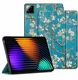 Xiaomi Pad 7 / 7 Pro Hoes Tri-Fold Book Case met Standaard Blossom afbeelding 1