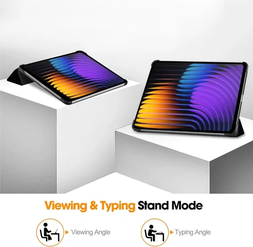 Xiaomi Pad 7 / 7 Pro Hoes Tri-Fold Book Case met Standaard Don`t Touch afbeelding 3