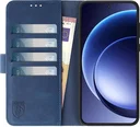 Rosso Element OnePlus 15R Hoesje Book Case Wallet Blauw