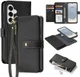 Dux Ducis Lawa Samsung S26 Plus Hoesje 2-in-1 Wallet Book Case MagSafe Zwart