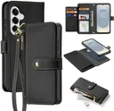 Dux Ducis Lawa Samsung S26 Plus Hoesje 2-in-1 Wallet Book Case MagSafe Zwart