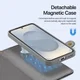 Dux Ducis Lawa Samsung S26 Plus Hoesje 2-in-1 Wallet Book Case MagSafe Grijs afbeelding 8