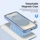 Dux Ducis Lawa Samsung S26 Plus Hoesje 2-in-1 Wallet Book Case MagSafe Blauw afbeelding 8