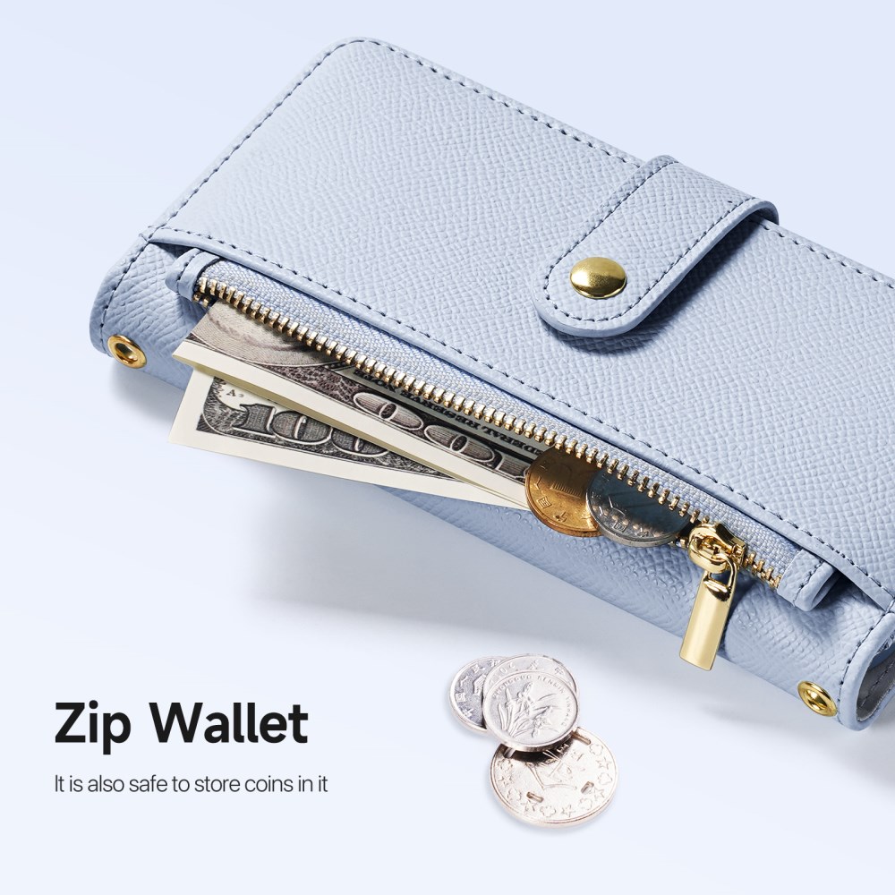 Dux Ducis Lawa Samsung S26 Plus Hoesje 2-in-1 Wallet Book Case MagSafe Blauw afbeelding 11