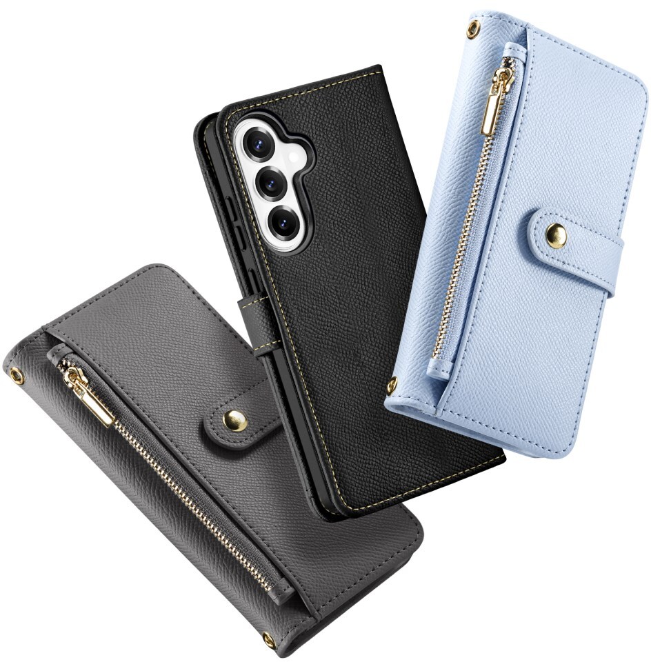 Dux Ducis Lawa Samsung S26 Plus Hoesje 2-in-1 Wallet Book Case MagSafe Blauw afbeelding 4