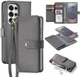 Dux Ducis Lawa Samsung S26 Ultra Hoesje 2-in-1 Wallet Book Case MagSafe Grijs