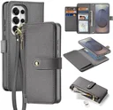 Dux Ducis Lawa Samsung S26 Ultra Hoesje 2-in-1 Wallet Book Case MagSafe Grijs