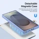 Dux Ducis Lawa Samsung S26 Ultra Hoesje 2-in-1 Wallet Book Case MagSafe Blauw afbeelding 8