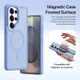 Dux Ducis Lawa Samsung S26 Ultra Hoesje 2-in-1 Wallet Book Case MagSafe Blauw afbeelding 9