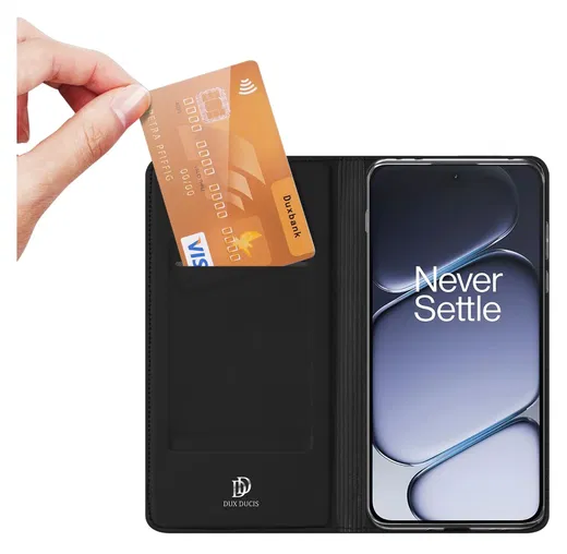 Dux Ducis Skin Pro OnePlus Ace 6 / Ace 6T / 15R Hoesje Book Case Zwart afbeelding 5