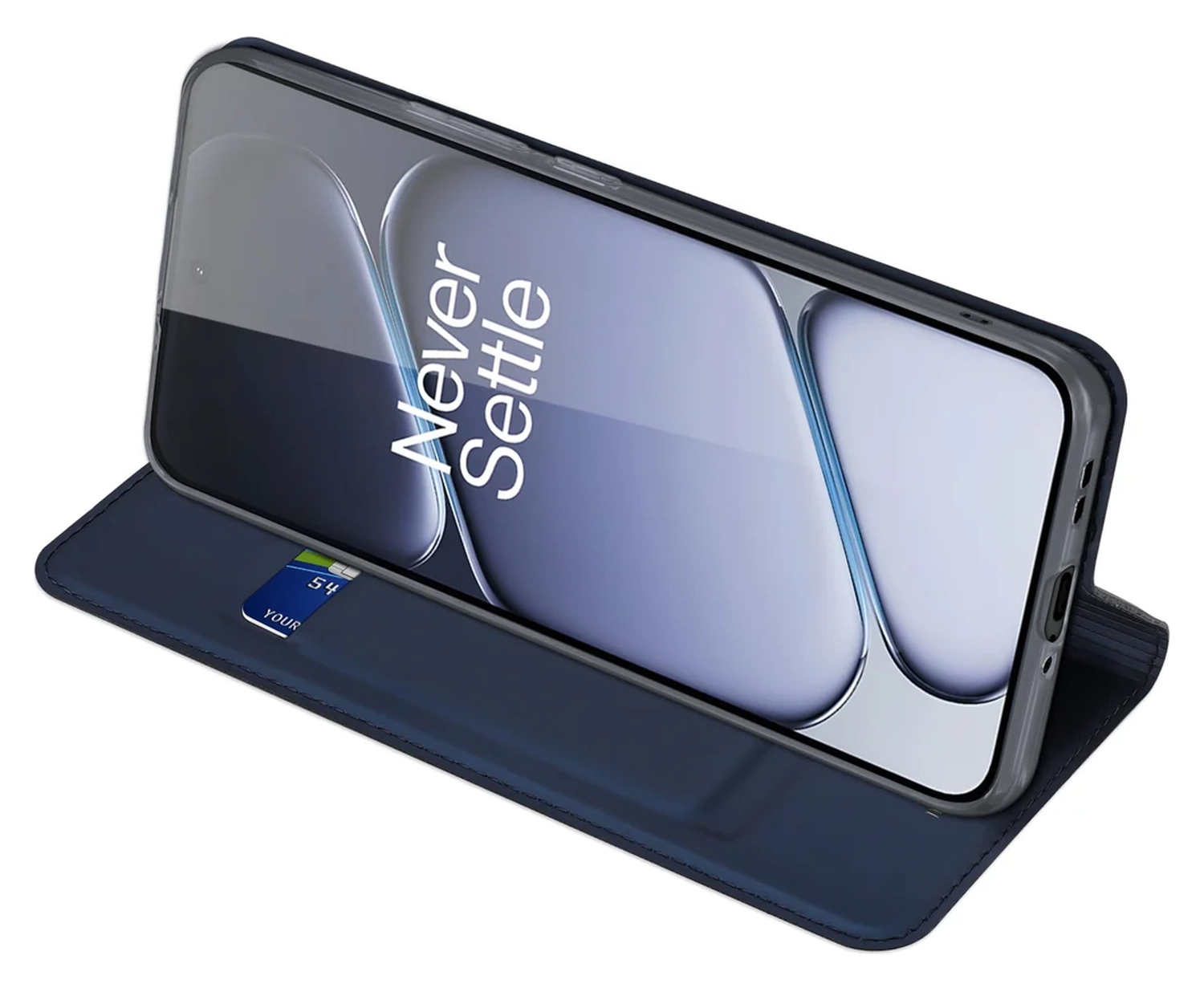 Dux Ducis Skin Pro OnePlus 15R Hoesje Portemonnee Book Case Blauw afbeelding 7