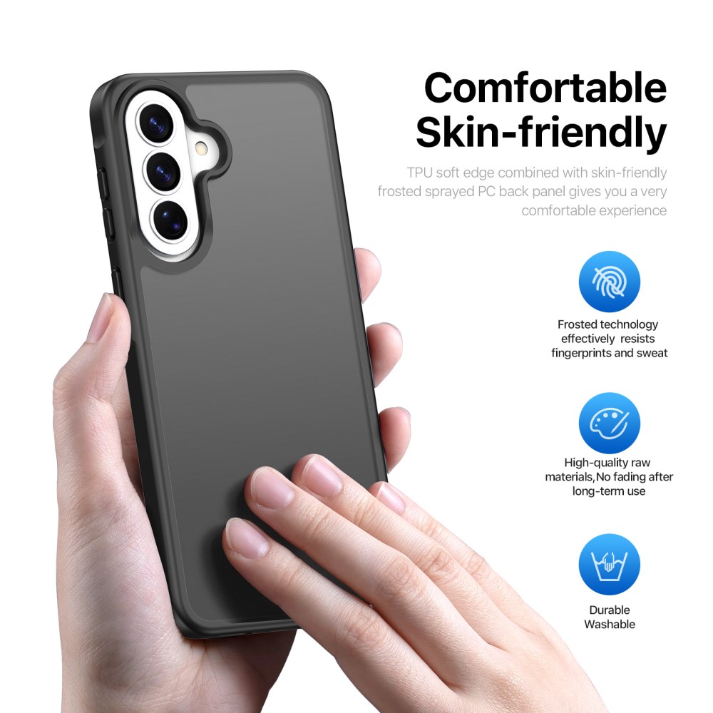 Dux Ducis Yind Samsung Galaxy A37/A56 Hoesje Back Cover Matte Zwart afbeelding 5