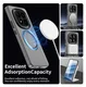 Poco X7 Redmi Note 14 Pro 5G Hoesje MagSafe Backcover Semi-Transparant & Zwart afbeelding 5