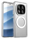 Xiaomi Poco X7 / Redmi Note 14 Pro 5G Hoesje MagSafe Semi-Transparant & Wit