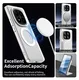 Xiaomi Poco X7 / Redmi Note 14 Pro 5G Hoesje MagSafe Semi-Transparant & Wit afbeelding 6