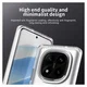 Xiaomi Poco X7 / Redmi Note 14 Pro 5G Hoesje MagSafe Semi-Transparant & Wit afbeelding 8