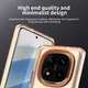 Xiaomi Poco X7 / Redmi Note 14 Pro 5G Hoesje MagSafe Semi-Transparant & Oranje afbeelding 7