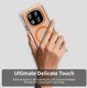 Xiaomi Poco X7 / Redmi Note 14 Pro 5G Hoesje MagSafe Semi-Transparant & Oranje afbeelding 5