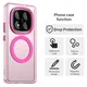 Xiaomi Poco X7 / Redmi Note 14 Pro 5G Hoesje MagSafe Semi-Transparant & Roze afbeelding 2