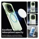 Xiaomi Poco X7 / Redmi Note 14 Pro 5G Hoesje MagSafe Semi-Transparant & Groen afbeelding 6