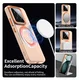 Xiaomi 15 Hoesje MagSafe Backcover Semi-Transparant & Oranje afbeelding 5