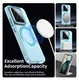 Xiaomi 15 Hoesje MagSafe Backcover Semi-Transparant & Blauw afbeelding 4