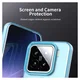 Xiaomi 15 Hoesje MagSafe Backcover Semi-Transparant & Blauw afbeelding 8