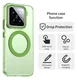 Xiaomi 15 Hoesje MagSafe Backcover Semi-Transparant & Groen afbeelding 2