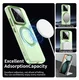 Xiaomi 15 Hoesje MagSafe Backcover Semi-Transparant & Groen afbeelding 4