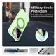 Xiaomi 15 Hoesje MagSafe Backcover Semi-Transparant & Groen afbeelding 6