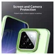 Xiaomi 15 Hoesje MagSafe Backcover Semi-Transparant & Groen afbeelding 7