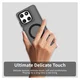 Motorola Edge 60 Fusion Hoesje MagSafe Backcover Semi-Transparant & Zwart afbeelding 10