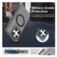 Motorola Edge 60 Fusion Hoesje MagSafe Backcover Semi-Transparant & Zwart afbeelding 4