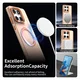Motorola Edge 60 Fusion Hoesje MagSafe Backcover Semi-Transparant & Oranje afbeelding 6