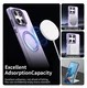 Motorola Edge 60 Fusion Hoesje MagSafe Backcover Semi-Transparant & Paars afbeelding 6