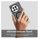 OnePlus 13 Hoesje MagSafe Backcover Semi-Transparant & Zwart afbeelding 9
