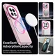 OnePlus 13 Hoesje MagSafe Backcover Semi-Transparant & Roze afbeelding 6