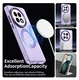 OnePlus 13 Hoesje MagSafe Backcover Semi-Transparant & Paars afbeelding 6