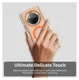 Honor Magic 7 Lite Hoesje MagSafe Backcover Semi-Transparant & Oranje afbeelding 9