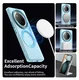 Honor Magic 7 Lite Hoesje MagSafe Backcover Semi-Transparant & Blauw afbeelding 6