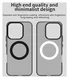 Honor 400 Lite Hoesje MagSafe Backcover Semi-Transparant & Zwart afbeelding 9