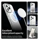 Honor 400 Lite Hoesje MagSafe Backcover Semi-Transparant & Wit afbeelding 4