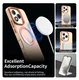 Honor 400 Lite Hoesje MagSafe Backcover Semi-Transparant & Oranje afbeelding 4