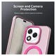 Honor 400 Lite Hoesje MagSafe Backcover Semi-Transparant & Roze afbeelding 8