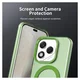 Honor 400 Lite Hoesje MagSafe Backcover Semi-Transparant & Groen afbeelding 8