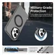 Honor 400 Hoesje MagSafe Backcover Semi-Transparant & Zwart afbeelding 6